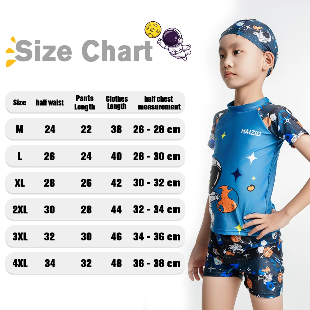 Cartoon Children's Swimwear Breathable Cartoon Boys Toddler Baby Split Design Swimsuit Beachwear Hat children swimsuit