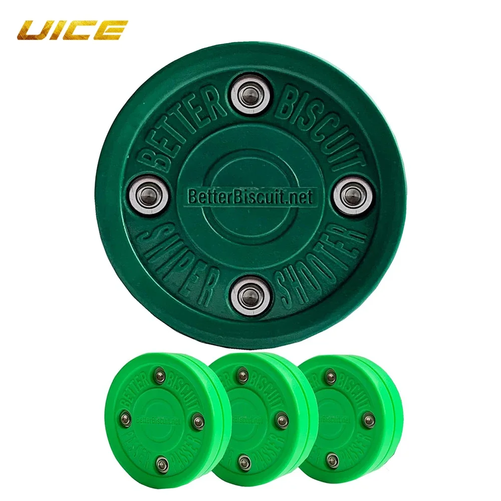 Hockey Stick Roller Ice Hockey Durable High-density Practice Puck Perfectly Balance For Ice Roller Training