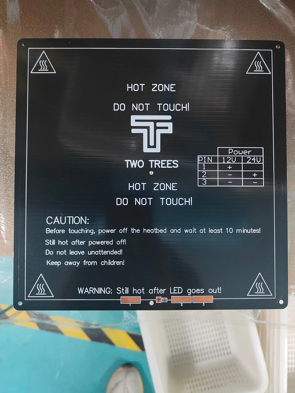 Substrato de Alumínio Cama Aquecida para Ender3 Hotbed com Cabo Plataforma de Heatbed Peça da Impressora 3d 220 mm 235 mm 250 mm 310 mm x mm 12v 24v - Imagem 6