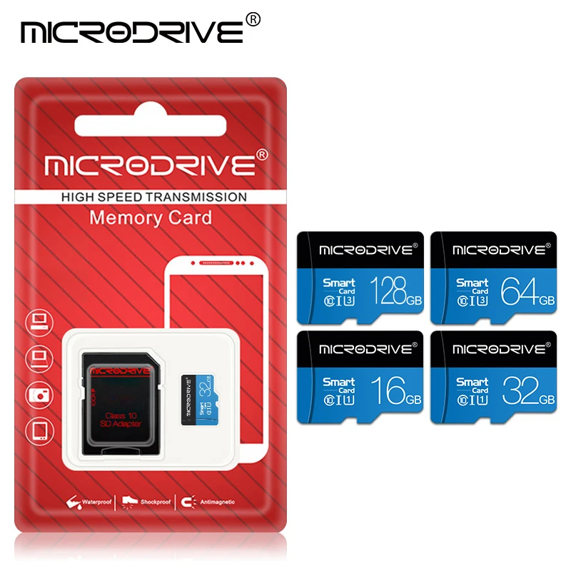 스마트폰용 마이크로 TF SD 카드, 펜 드라이브, 미니 플래시, USB 미니 SD 카드, 메모리 카드, 4GB, 8GB, 16GB, 32GB, 64GB