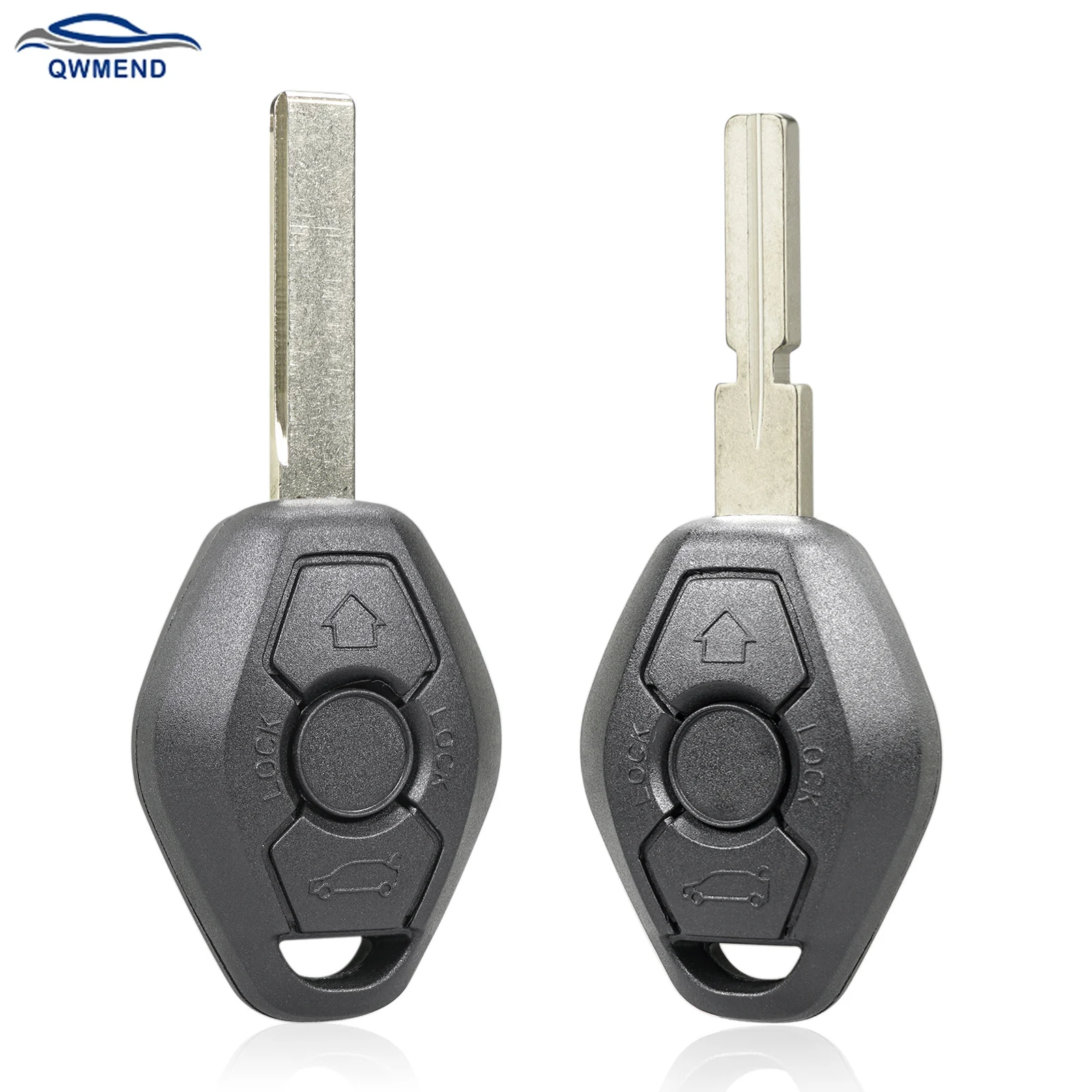 Qwmend 315/433Mhz Smart Remote Car Key Per Bmw Ews System 1 3 5 7 Series Remote Key Id44 Pcf7935 Chip
