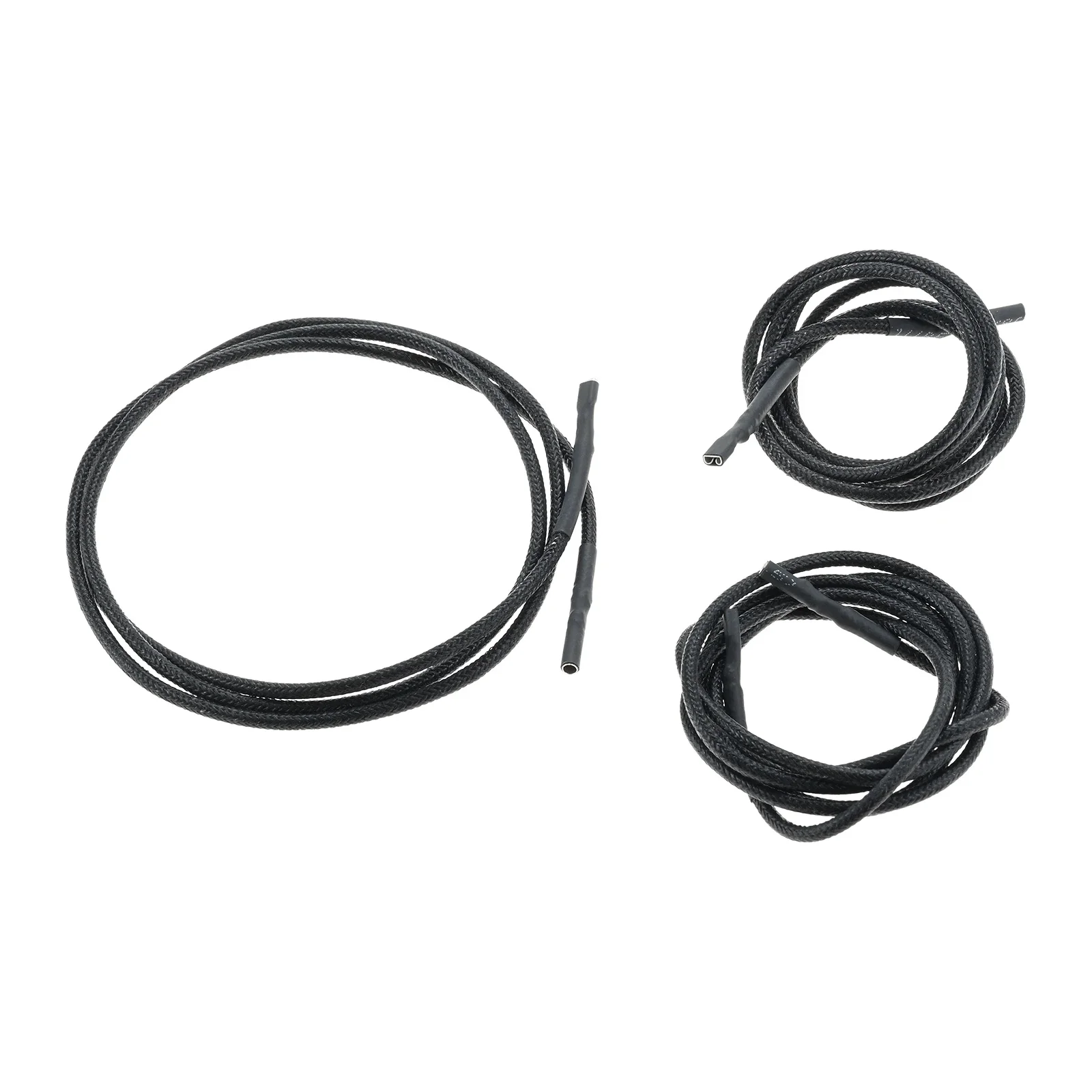 3Pcs Push Button Piezo Ignitor Sparker Cables Replacement for Atwood/Wedgewood RV Range 17-22 Inch Wide Stove 90cm/35inch length