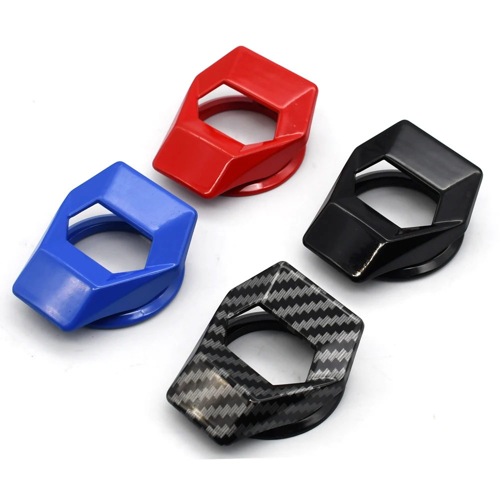 Car Start Button Cover Car Engine Start Stop Switch Button Cover Decorative Auto Accessories Push Button Sticky Cover Car Interior Car-Styling