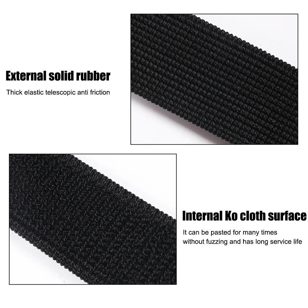 2pcs/set Suspenders Band Belt Wrap Holder Fish Pole Covers Protective Sleeve Fishing Rod Strap Protector with Tie Wrap 3