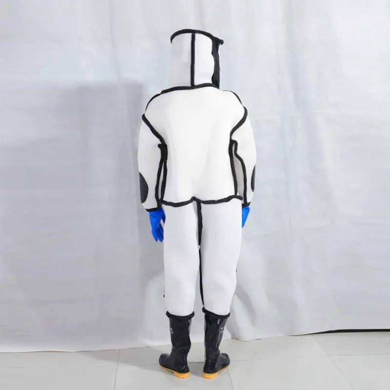 Description Picture 6 of itemWasp Clothing Anti-Wasp Clothing  Fan Protective Jumpsuit Breathable Protective Clothing Convex Mask Beekeeping Equipment