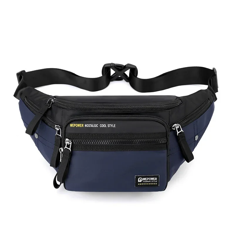 Waterproof Nylon Waist Pack for Men Sports Travel Hiking