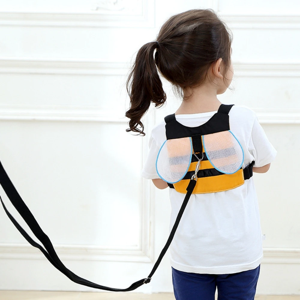 Laisse de sécurité pour enfants, ceinture respirante portable, réglable,  aile d'ange, Anti-perte, harnais de marche pour bébé en plein air -  AliExpress