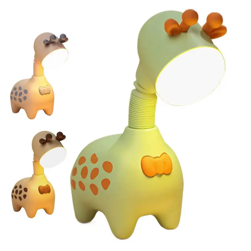 

USB rechargeable Giraffe Night Light Cute Giraffe Lamp Room Decor Bedside Lamp Desk Lamp for Bedroom Gifts for Boys Girls