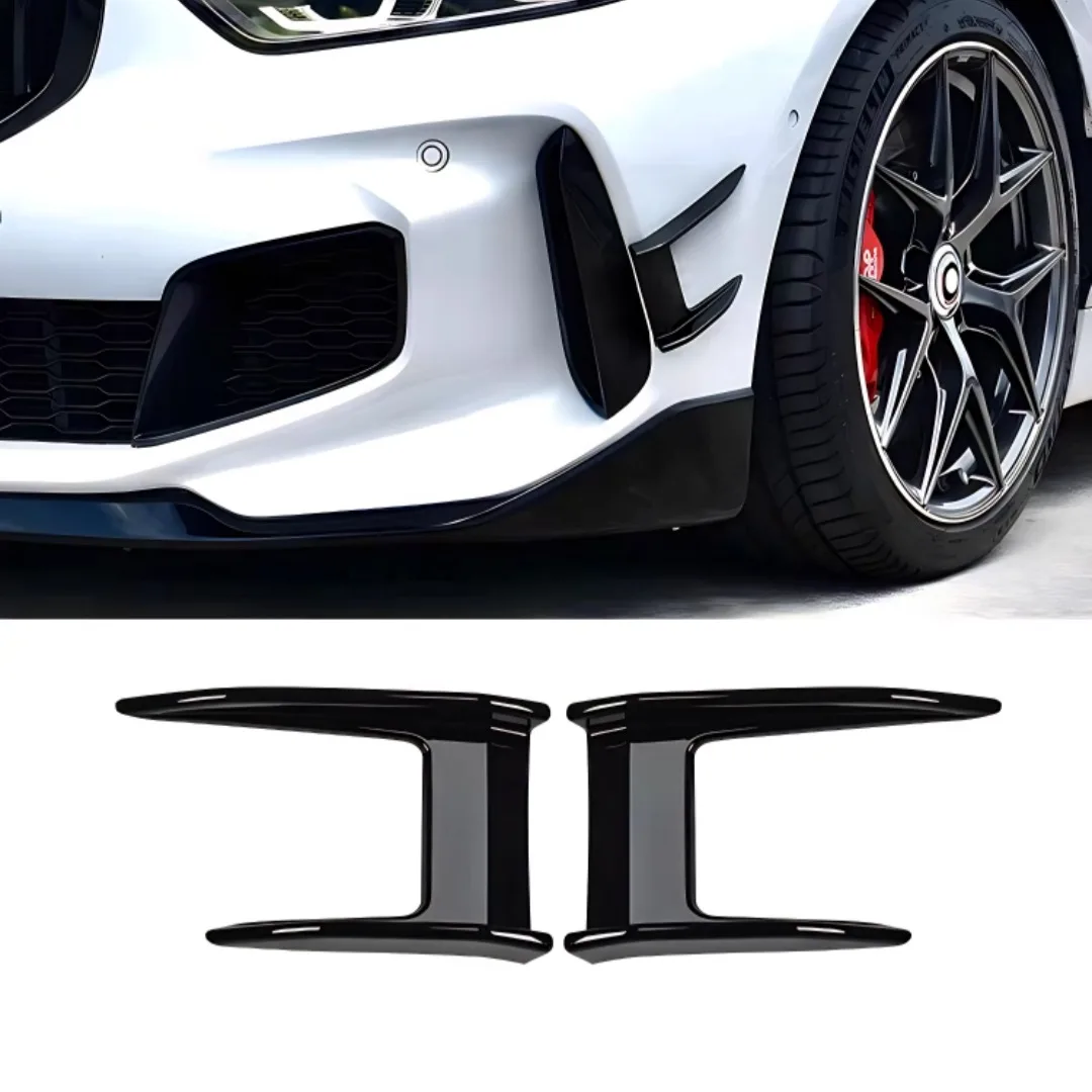 BMW 1시리즈 F40 118i M135i 128ti 120d 2020-2023용 프론트 범퍼 사이드 스플리터 바디킷 튜닝 스타일링 액세서리 익스텐션