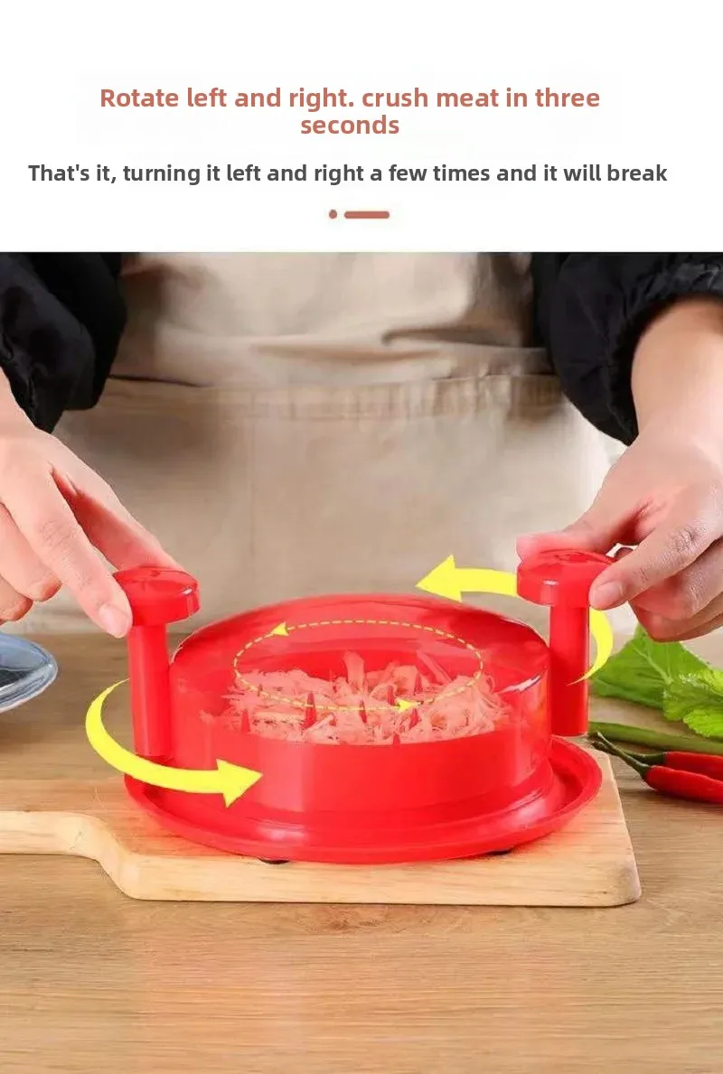 Separatore di carne di petto di pollo per uso domestico, utensile da cucina per preparare pappe per bambini, tagliare e separare la carne dal petto di pollo_voghion.com