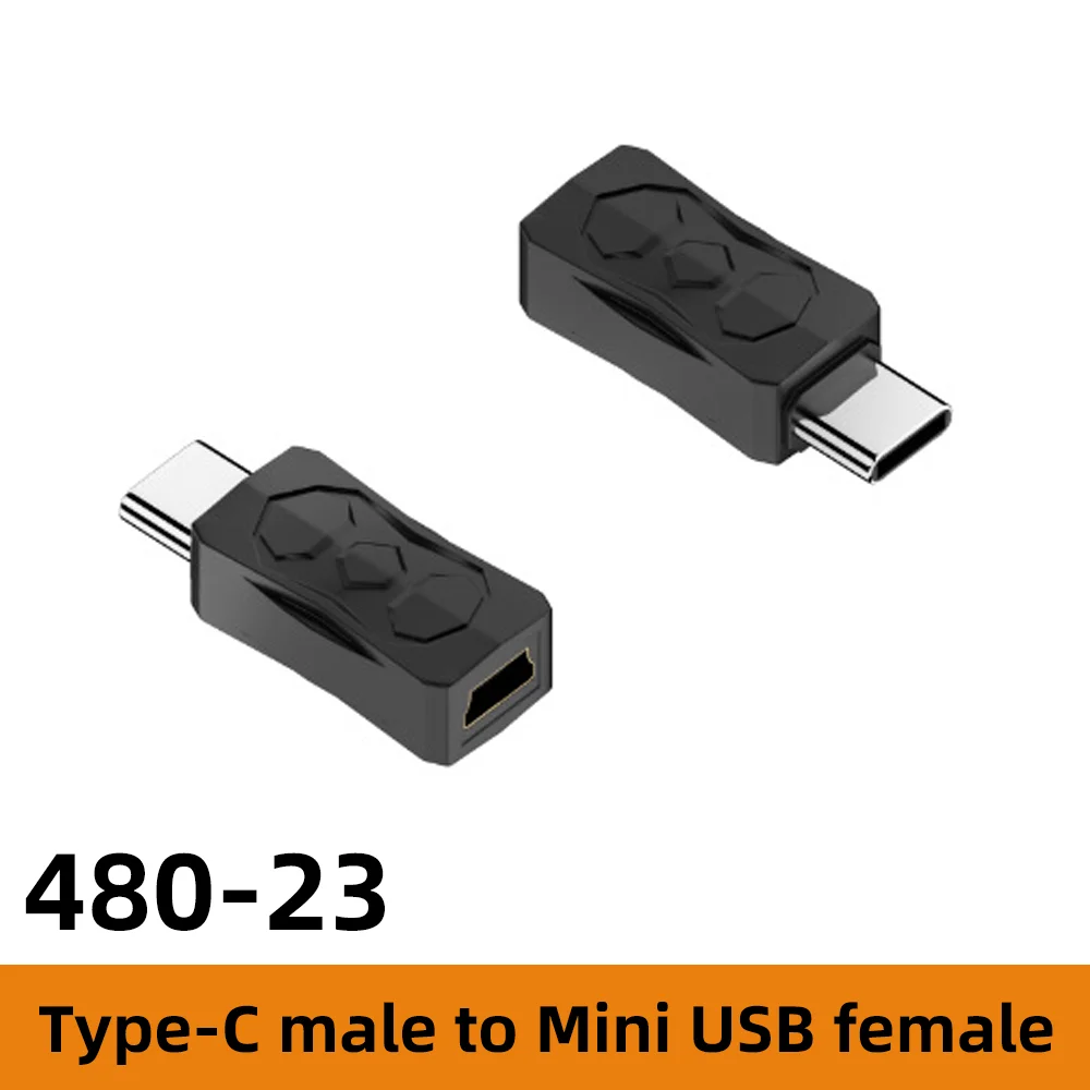 Universal USB to Micro/Mini USB Adapter Converter with High-Speed 480Mbps Transmission and 5V-2A Output