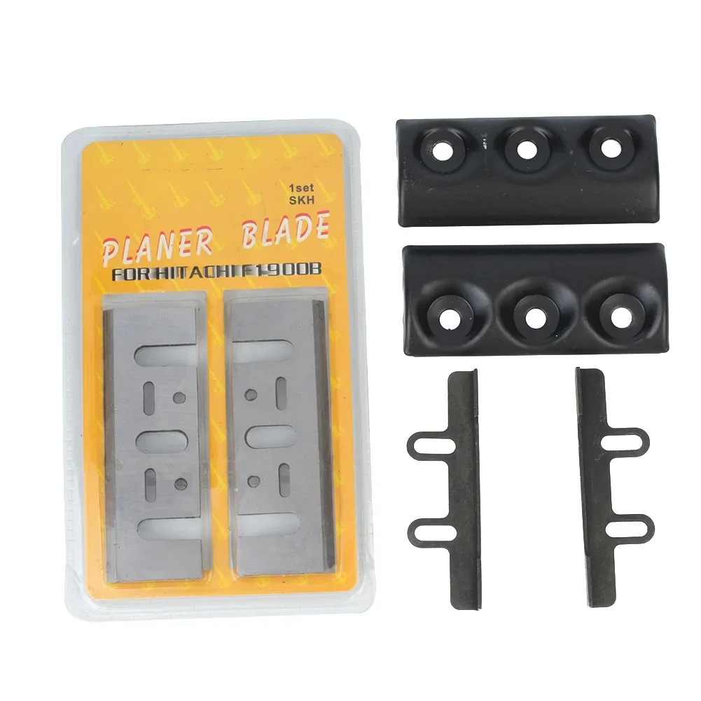 6Pcs Set Electric Planer Blades For 1900B Tableting Blade Clamp Planer Parts Cutting Tool For Woodworking Ply-wood Board