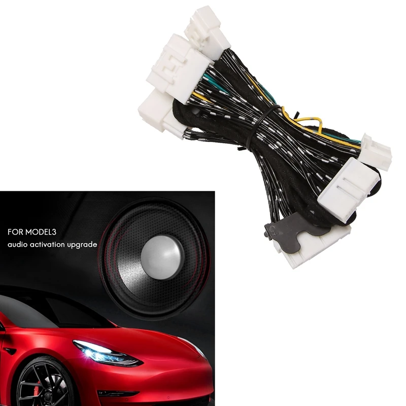 For Tesla Model 3 2021 Right Car Speaker Cable Modification 8 Liters 14