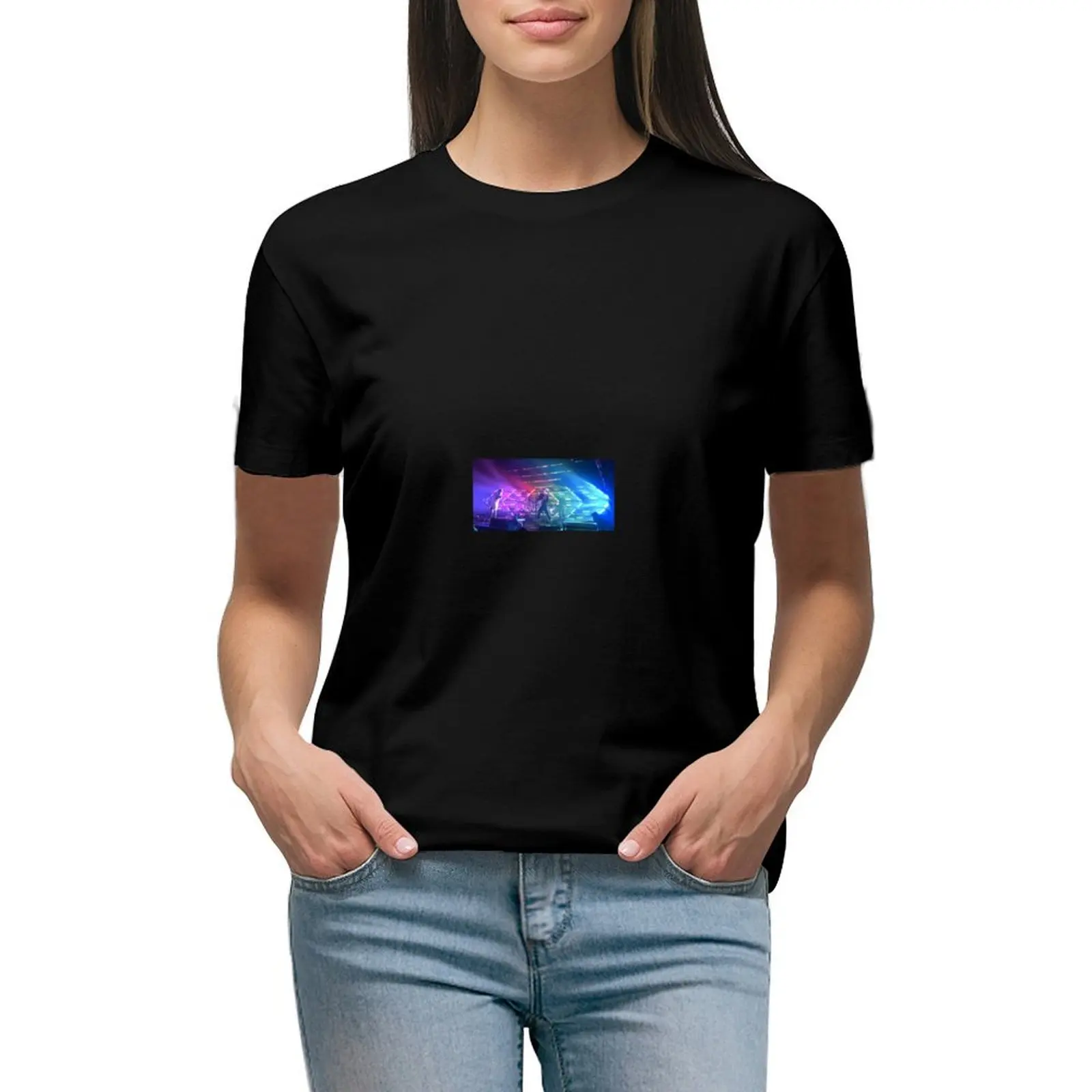 

Walk the Moon T-shirt cute clothes summer clothes t-shirt dress for Women long