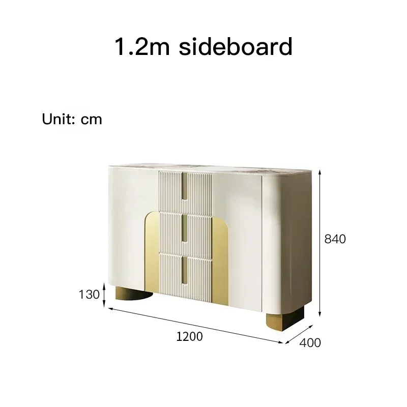Modern Minimalist Sideboard et Slate Cupboard Entrance Hall Console Table Kitchen Coffee Tables Aparador Kitchen Furniture