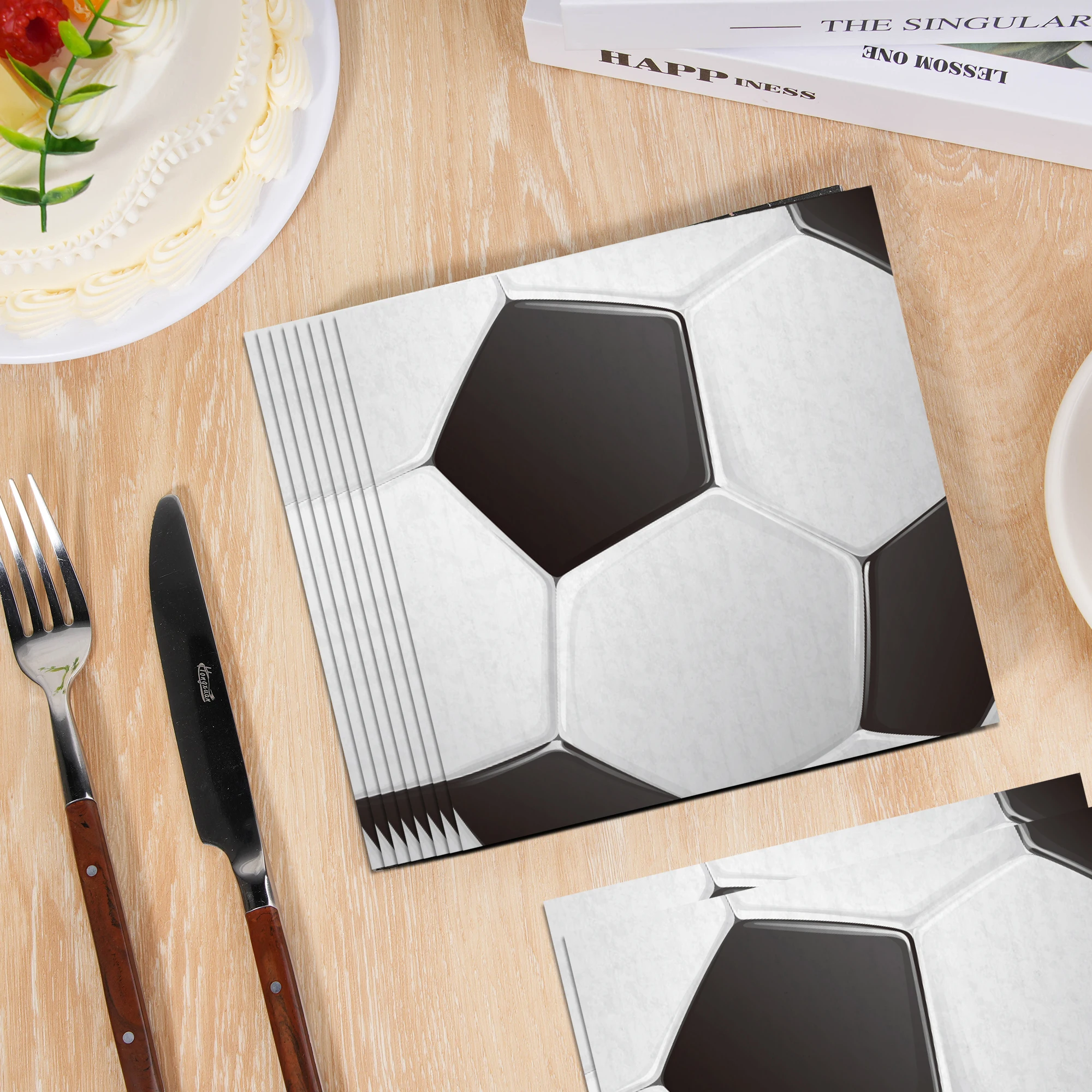 20 Stück 2-lagige Gastenservietten mit Sportmotiv, Eishockey, Bowling, Rugby, Baseball, Abendessen, Papier, Dingroom-Dekoration, Taschentücher für Geburtstagsfeier – Detail 12