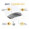 Digital Hearing Aids with Bluetooth Audifonos 10 Channels Mild to Moderate Loss Invisible Portable Adjustable Sound Amplifier 5