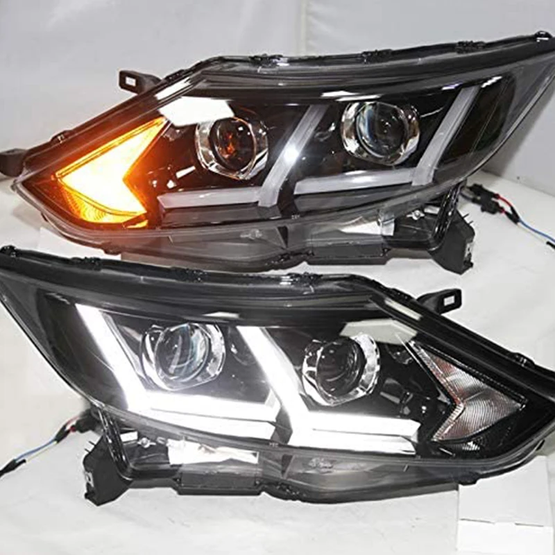 

For Nissan Dualis Qashqai LED Headlight Front Lamp For 2016 Year