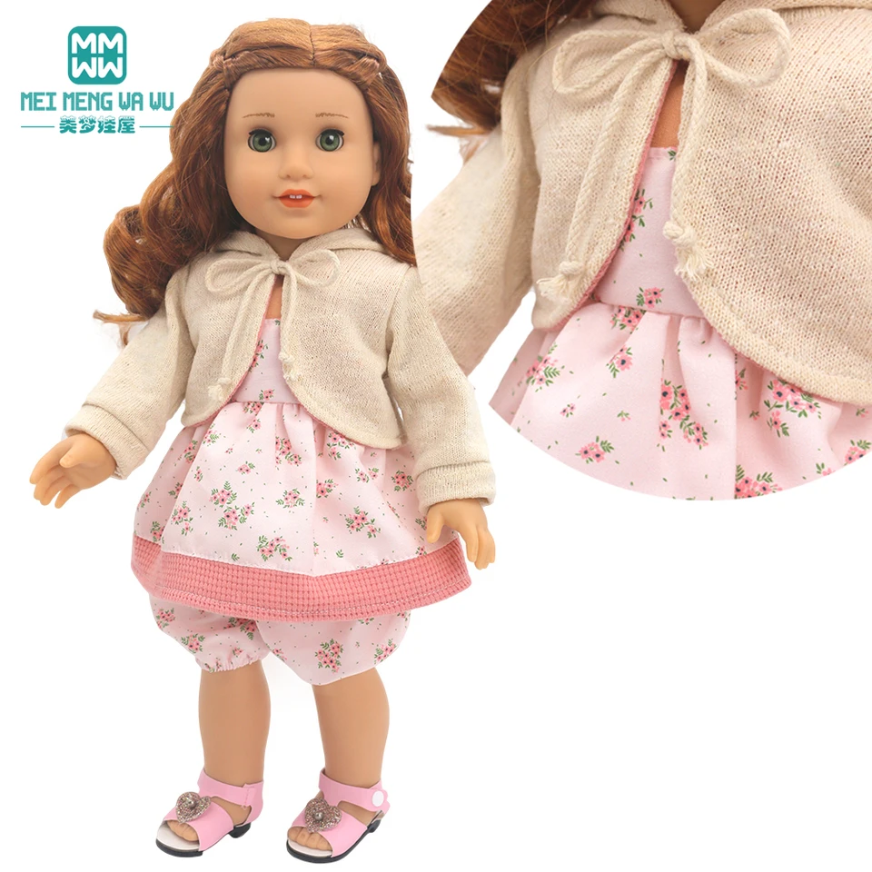 Ensemble Vêtements Poupée Fille Avec Sac Ensemble De Vêtements De Poupée Américaine De 18 Pouces, 43CM Robe Capuche Peluche Pour Poupée 45cm Ensemble Vêtements Poupée Fille Avec Sac Ensemble De Vêtements De Poupée Américaine De 18 Pouces, 43CM Robe Capuche Peluche Pour Poupée 45cm
