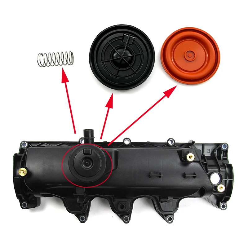 VALVE COVER PCV DIAPHRAGM MEMBRANE 8200756123 8200433603 For RENAULT