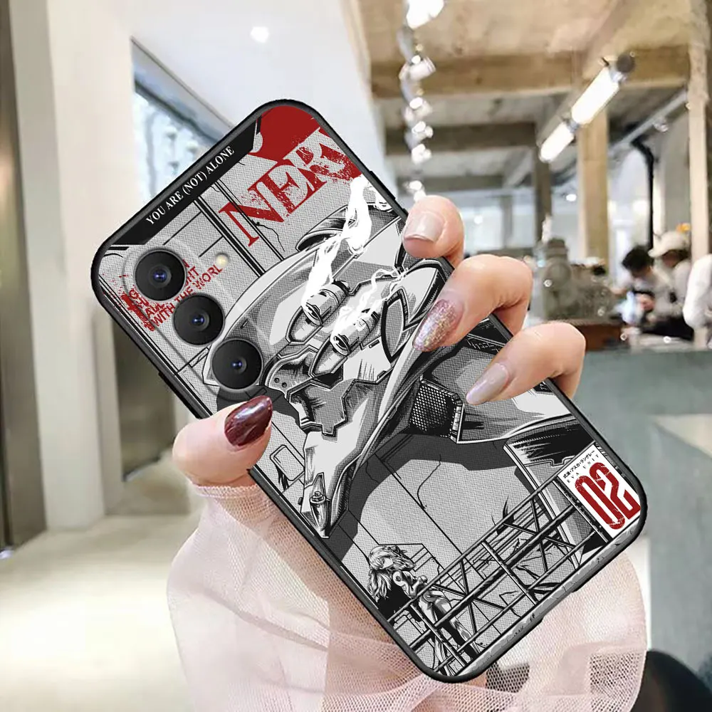 Neon Genesis Evangelion Inspired Smartphone Protective Case Cover