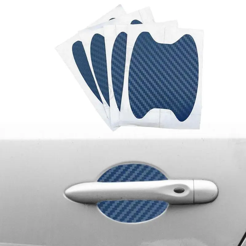 

Car Door Handle Sticker Car Door Handle Sticker 4 PCS Protective Films Door Handle Paint Cover Guard Car Door Handle Scratch