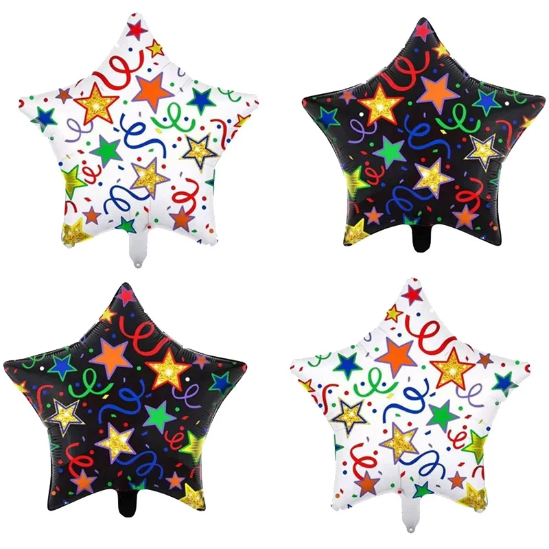 

18 inch Party Decoration Star Balloon festival star candy balloon cartoon children toy balloon birthday wedding balloon