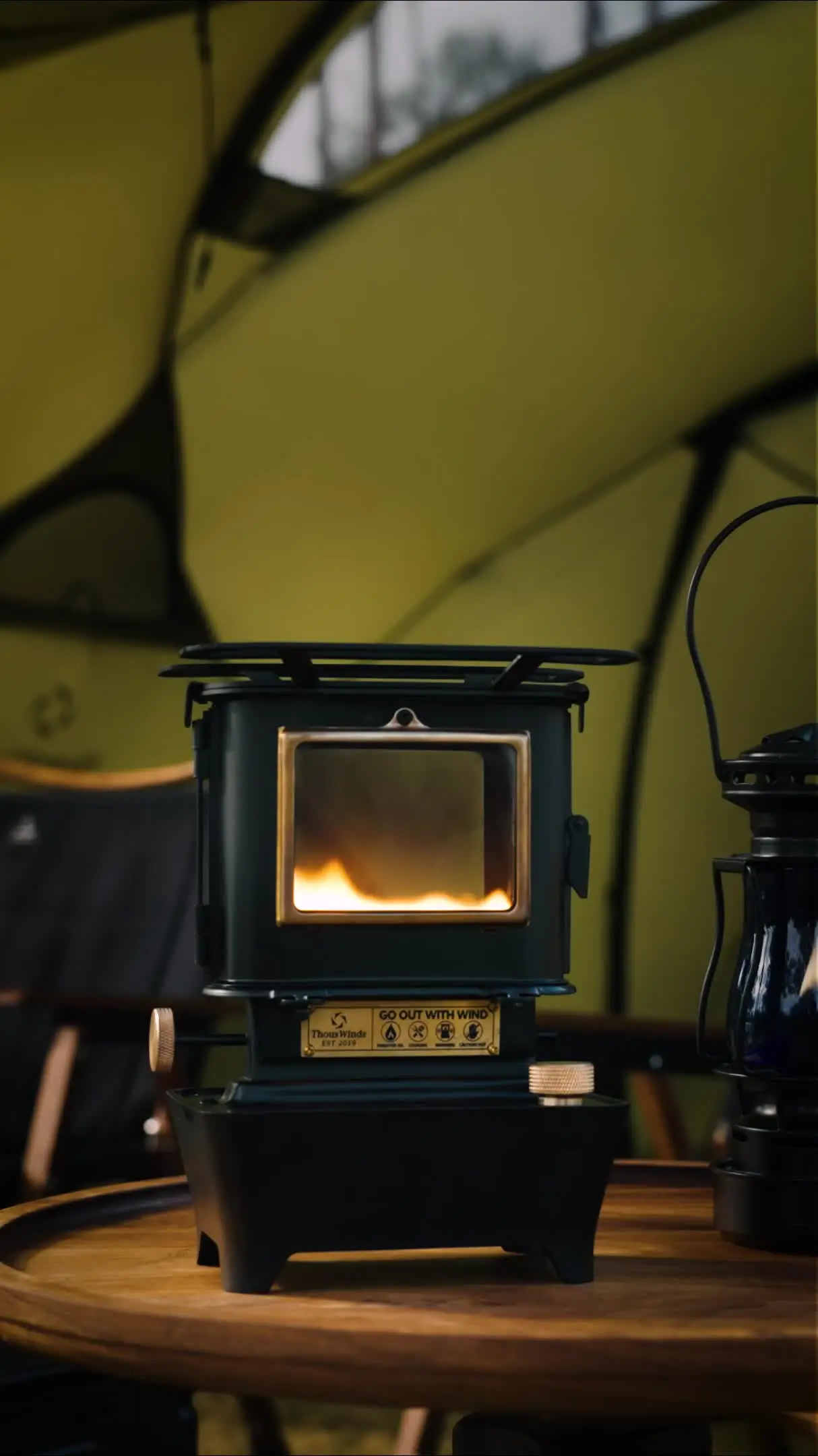 ThousWinds ファイヤーダンス オイルランプストーブ TW-6008-B ThousWinds ファイヤーダンスストーブ – SWAG_GEAR