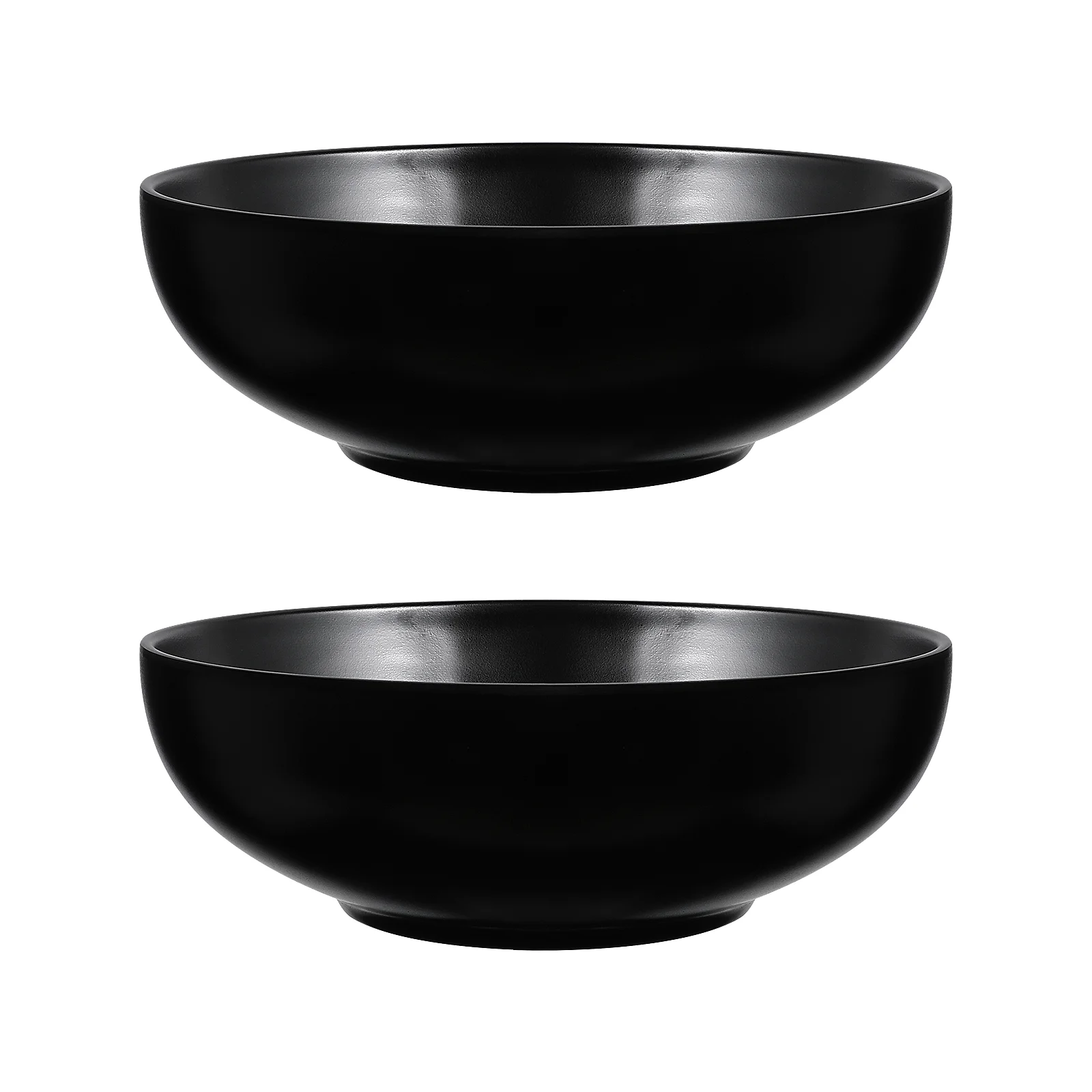

2pcs Japanese Noodle Bowls Ramen Serving Bowls Food Cereal Bowls Japanese Tableware Melamine Bowls