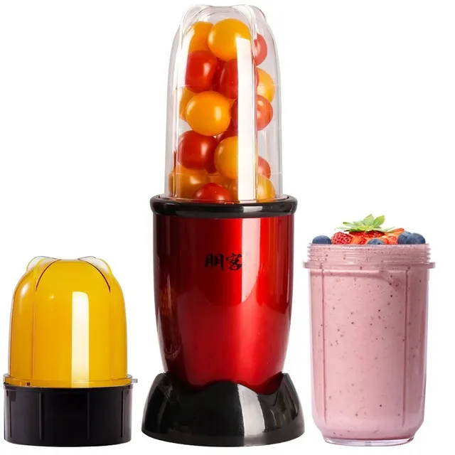 Mélangeur de cuisine, hachoir, stationnaire Portable, mélangeur pour Smoothies, presse-agrumes électrique, robot culinaire multifonctionnel 1