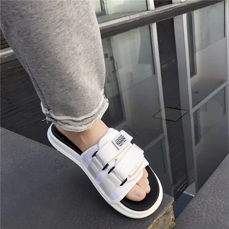 Papuci de lux pentru bărbați, brand de lux, cu cârlig, clasice, durabile, de vară, casual, în aer liber, cool, plajă, pantofi unisex de înaltă calitate_voghion.com