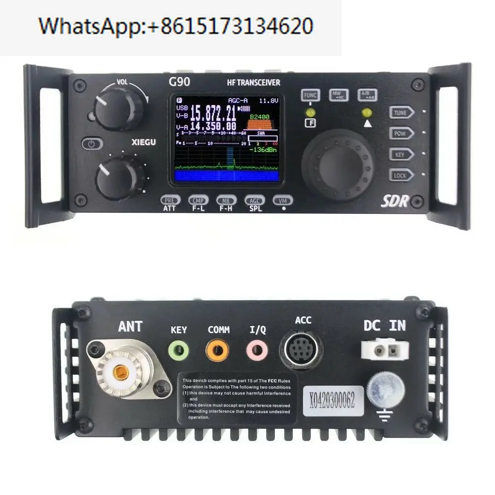 

G90 20 Вт BT QRQ SDR HF радиоприемник, Любительский радиоприемник Xiegu, Любительский радиоприемник с короткой волной