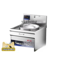 Zz large pot stove commercial canteen electromagnetic stove large induction cooker high power 1