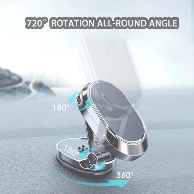 Metal Magnetic Attraction Car Phone Mount GPS Holder For Xpeng P9 P7 P7i V2l G3 G3i G9 P5 X2 N5 F30 H93 Accessories 2023 2024 2