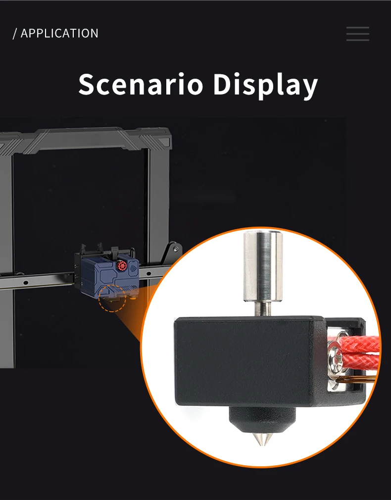  Creality Offizielles S1 High Heating Block Kit Sprite Extruder Hotend Kit für Ender-3 S1 Pro/CR-10 Smart Pro/Sermoon V1 & V1 Pro – Detail 8