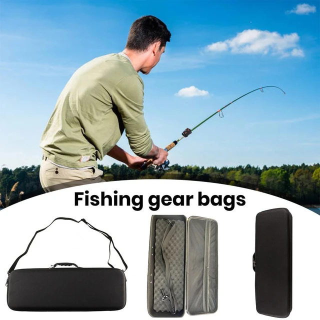 Fishing Tackle Bag Shockproof High Durability Zipper Closure