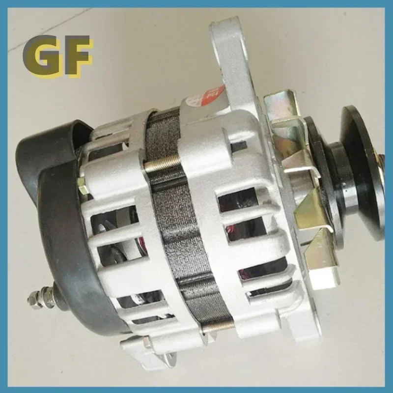 Small household AC alternator 220v pulley wheel permanent magnet constant voltage 1500W pure copper