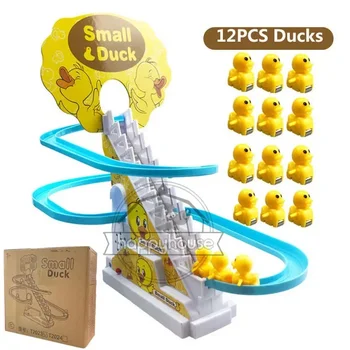 Electric Duck Track Slide Toy 4