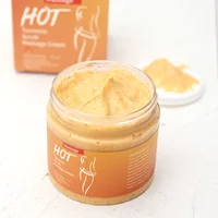 Crème de Massage au curcuma, gommage à la vague de chaleur, transpiration, sport, raffermissement de la peau, 120g 2