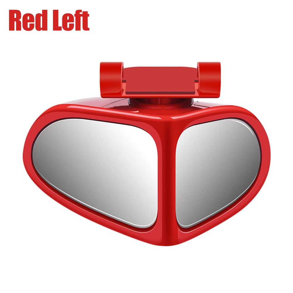 

Parts & Accessories Blind Spot Mirror 360 Degree Adjustable Car Double-Sided Mirror Wide Angle Universal Durable