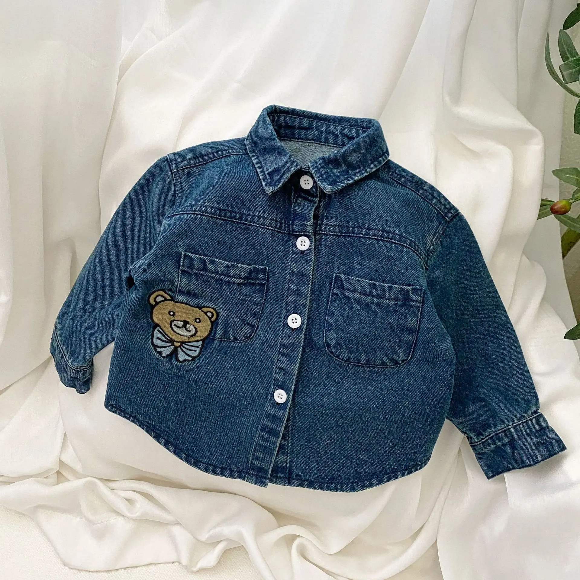 Baby Boy Denim Jacket 2022 Autumn New Korean Style Little Kids Boy