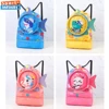 Childrens Cartoon Swimming Bag Waterproof Wet Dry Clothes with Shoes Goggles Storage Bags Pouch Backpack Swimming Accessories 1