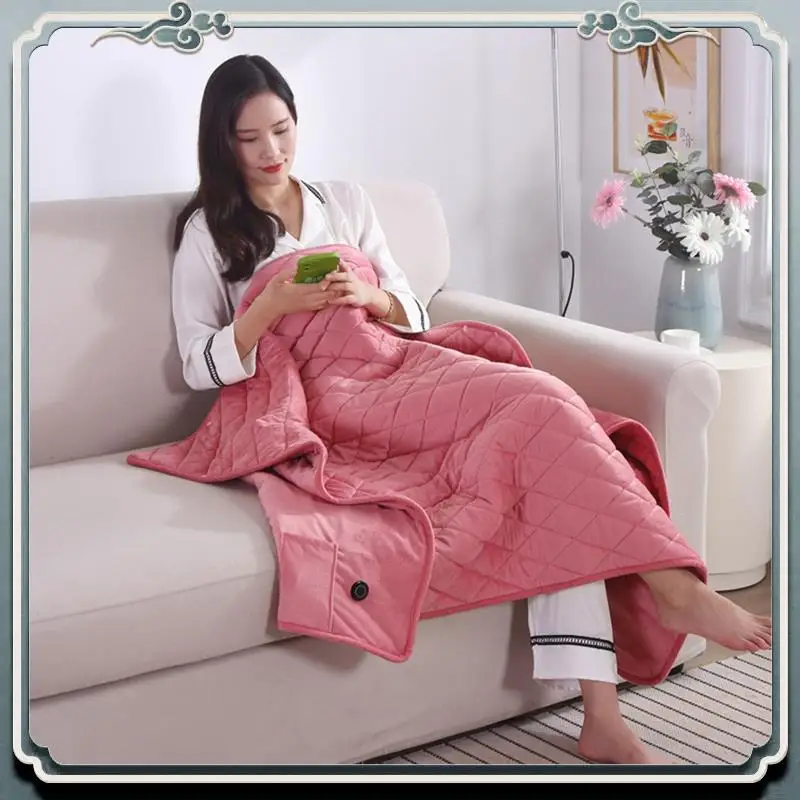 Durable 5V USB Electric Blanket Powered By Power Bank Winter Bed Warmer USB Heated Blanket Body Heater Multifunction