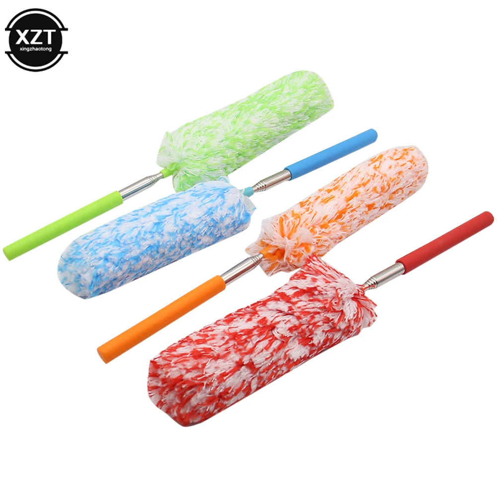 Washable Crevice Bedside Dust Brush Microfiber Duster Tool Retractable Gap Telescopic Household Hand Artifact Cleaning Windows