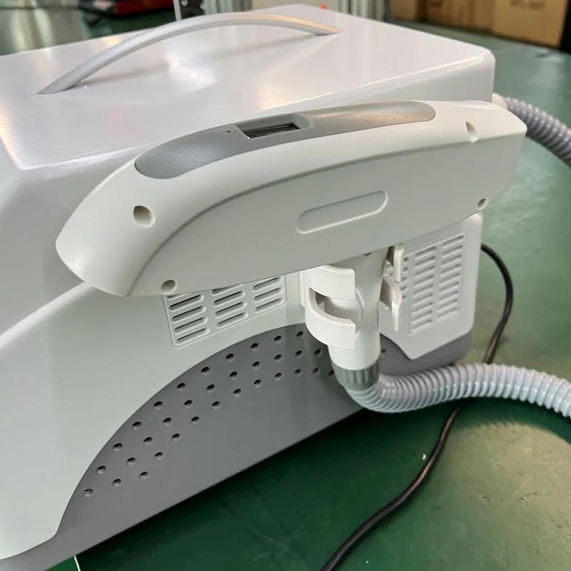 Nd Yag Q Laser comutado, Laser tatuagem remoção, Dispositivo carbono, Mini