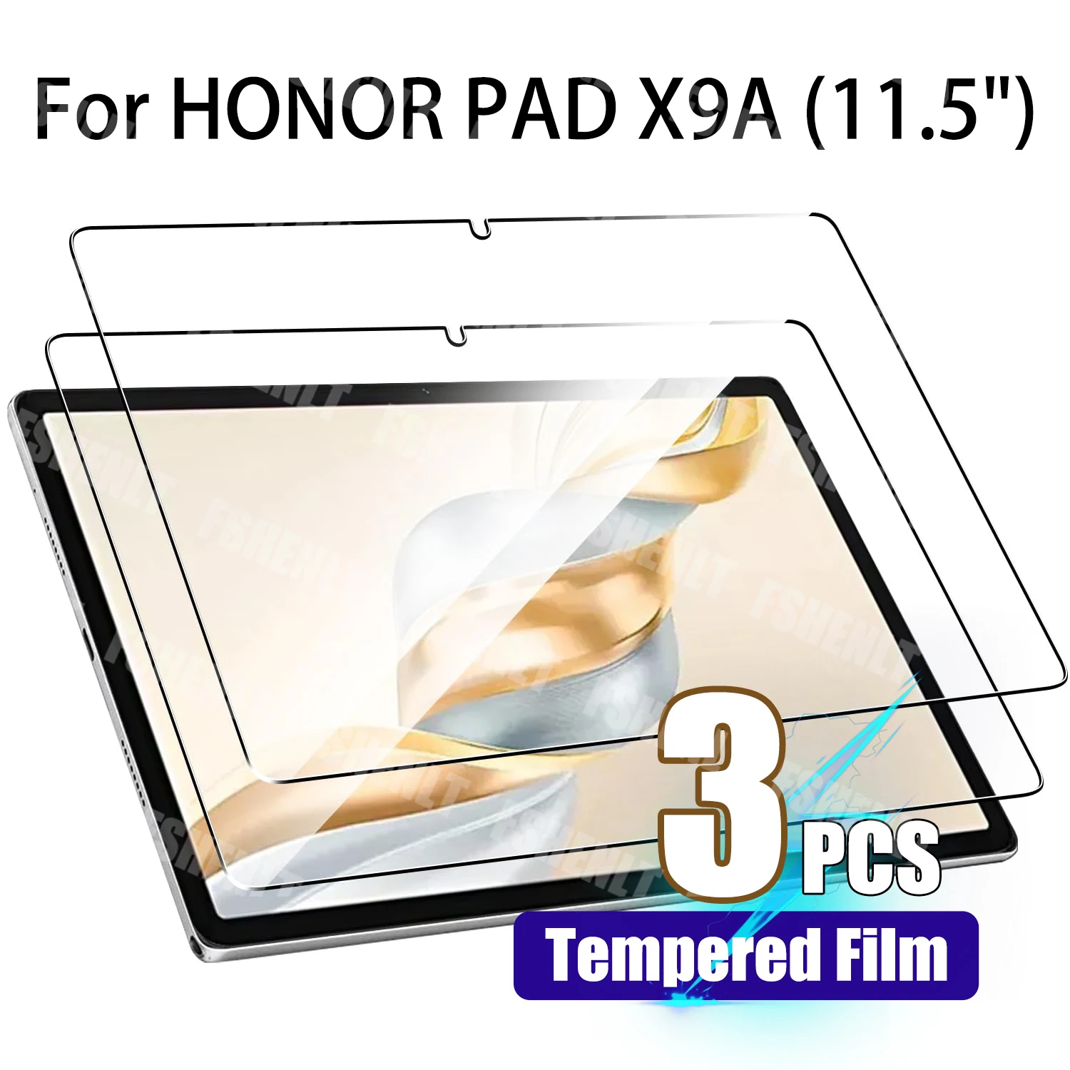 Premium Transparent Tempered Glass Screen Protector - 11.5 inch, 9H Hardness, Anti-Scratch & Anti-Fall