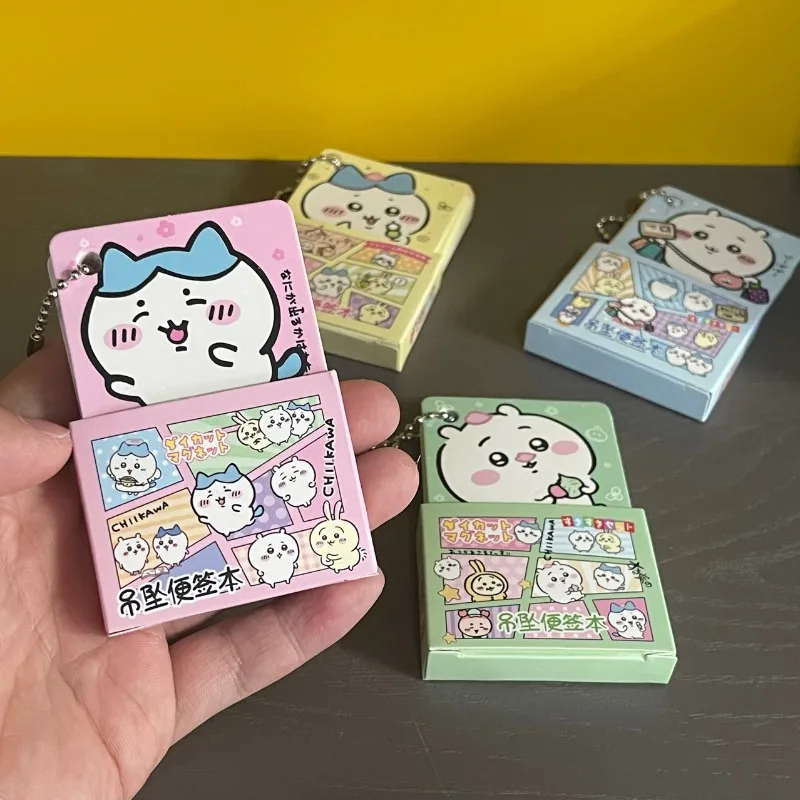 2024 Anime Kawaii Chiikawas Notebook Portatile Hachiware Usagi Girl Cute Cartoon Ring Buckle Mini Notebook Messaggio Memo Book Gift