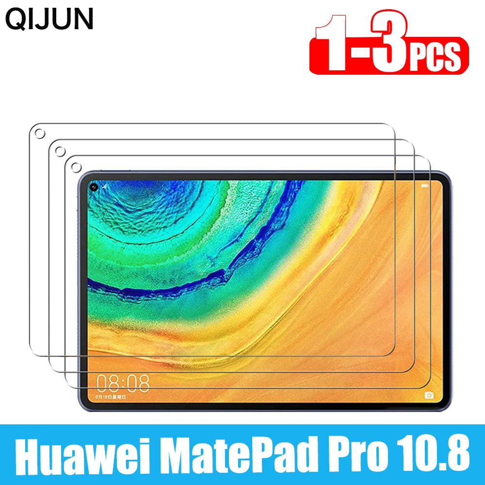 

3Pcs 10.8 Inches Tempered Glass Tablet Screen Protector for Huawei MatePad Pro 10.8 Inch Bubble Free HD Clear Protective Film