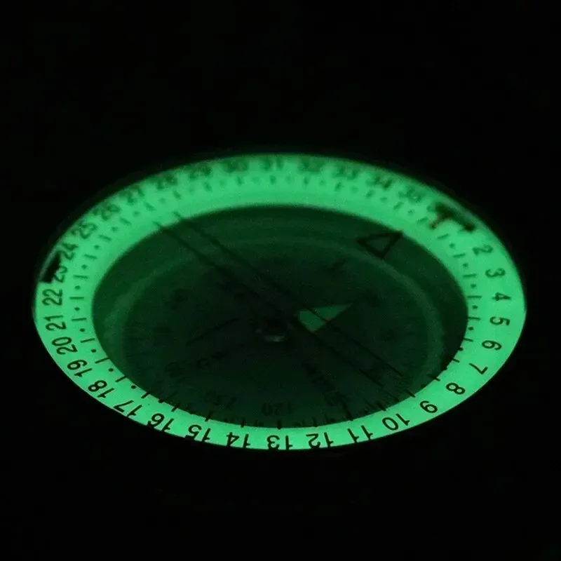 High Precision Compass Professional Outdoor Camping Multifunctional Military Green Precise Geological Tactical Compass 6