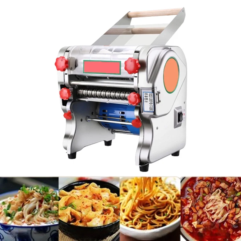 FKM 1.5mm 3mm 9mm Electric noodles making pressing machine Spaghetti Pasta  Fettuccine pasta maker noodle cutting machine